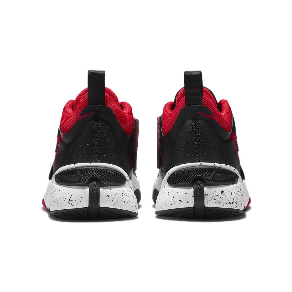 Nike Team Hustle D11 GS Bred Kids Sneakers Black University-Red White DV8996-003