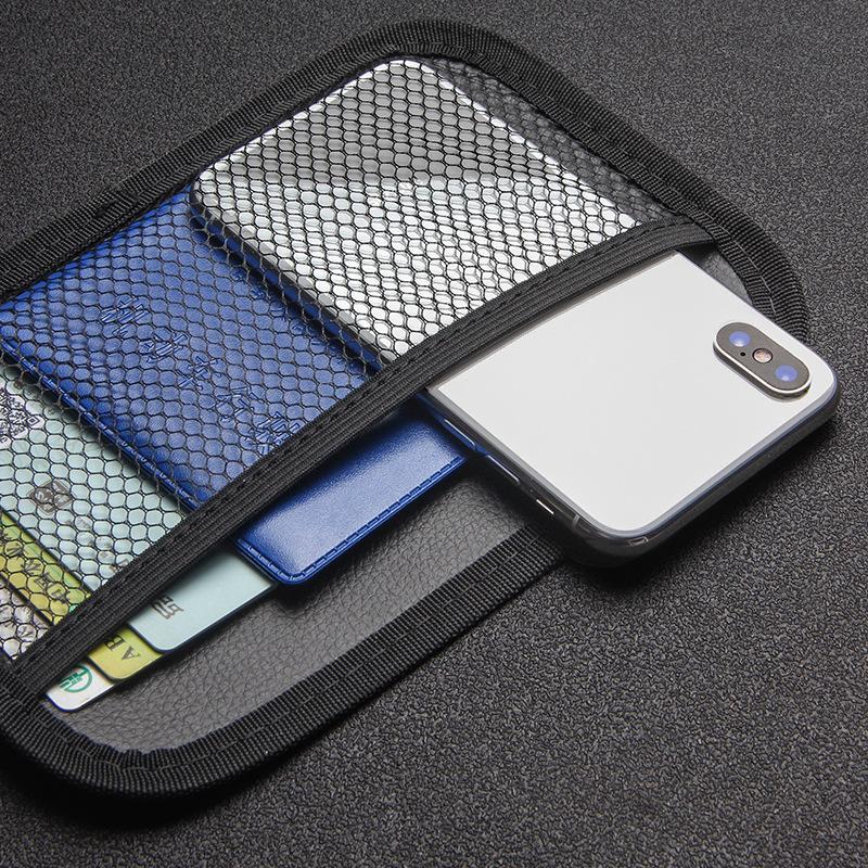 Новый универсальный многофункциональный карман для хранения мобильного телефона, сетчатый ящик для хранения в виде пасты, сумка для хранения внутри спинки сиденья