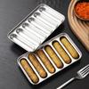 Household Homemade DIY Stainless Steel 6-Cavity Meat Tool Sausage Mold Food Supplement Hotdog Maker