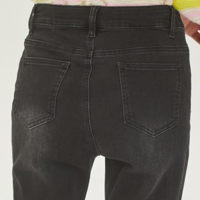  Benetton  Benetton Pocket Point Straight Fit Denim Pants Badpa3411 Bk