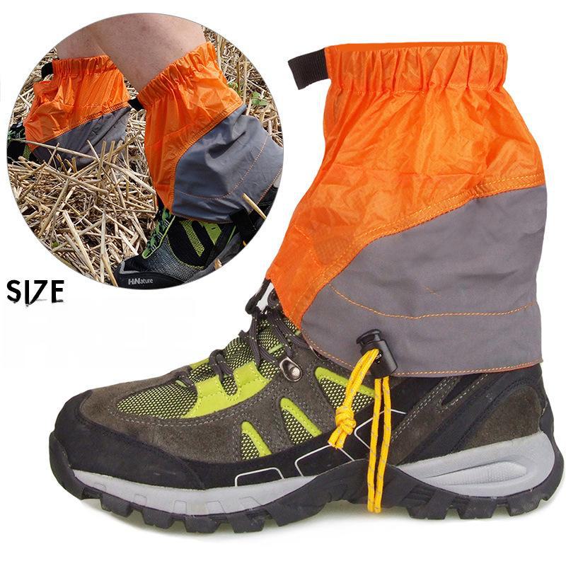 Водонепроницаемые, износостойкие походные гетры — защита от песка и снега, легкий нейлон с силиконовым покрытием.