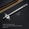 316 Stainless Steel Chopstick Laser Engraving Chinese Chopsticks Antiskid Household Metal Reusable Chopstick Kitchen Tableware