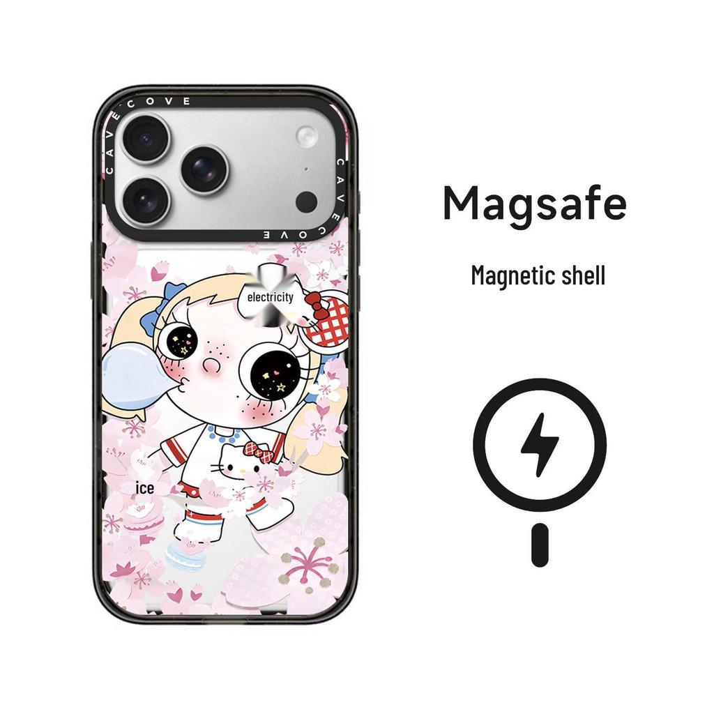 Чехол Sunflower KT Cat MagSafe для iPhone 17 Pro Max и 16 Pro