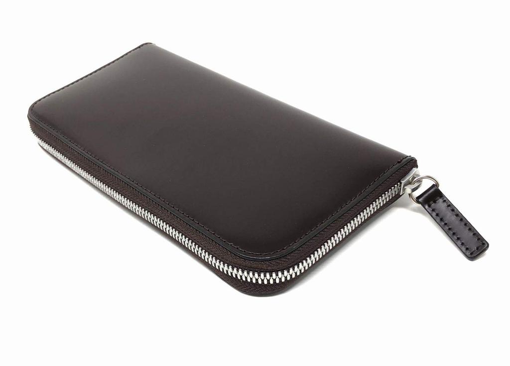 Cordovan Long Wallet Made In Japan Genuine Leather Wallet Gift Present [Bell Label] (Brown) (Coin Purse/Card Holder/All Leather) Men's