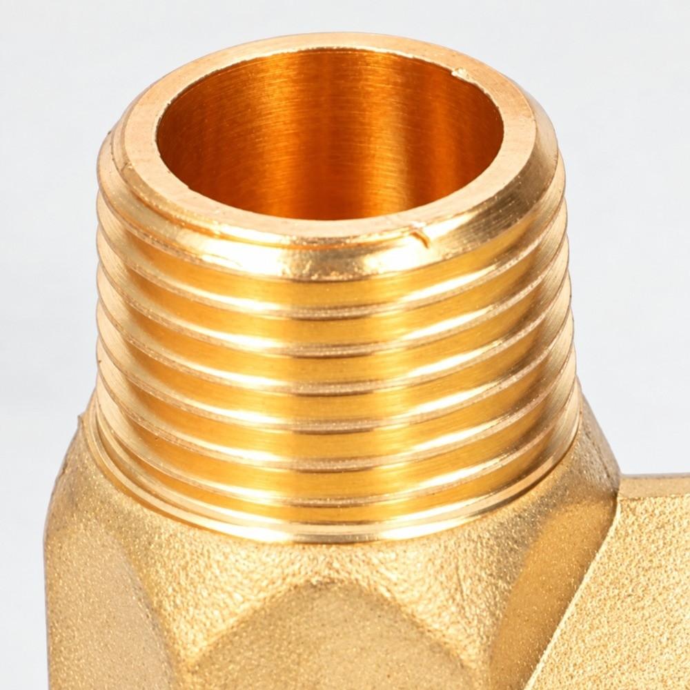 1/2in NPT Brass Pipe Fittings 1/4in NPT Pipe Connectors Plumbing Accessories Industrial Piping