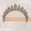 Свадебная черная корона новая ретро барочная хрустальная корона аксессуары для волос