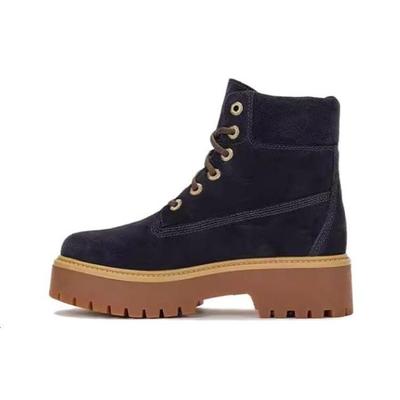 Водонепроницаемые теплые прочные амортизирующие короткие уличные ботинки женские ботинки синего цвета A62PVW