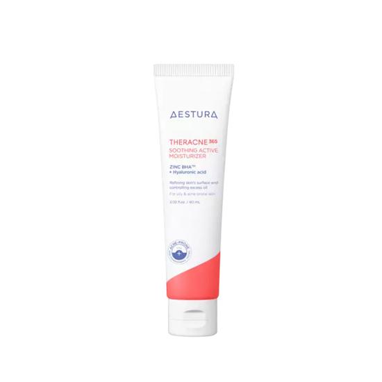 Aestura Theracne365 Успокаивающий активный увлажняющий крем 60 мл