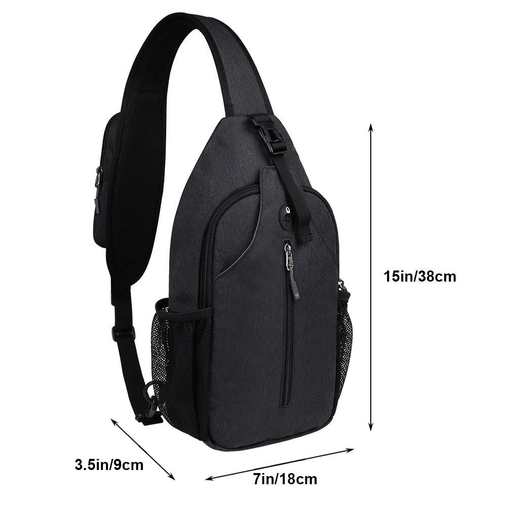 Men'S Outdoor Breast Bag Fashion Men'S Shoulder Bag Trendy Casual Outdoor Bag Wear-Resistant Scratch-Proof Waterproof Breast Bag