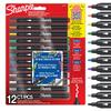 Sharpie Acrylic Marker 12 Colors Art Marker F Medium Tip Water-Based Pigment Ink 2201070