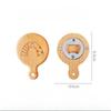 Creative Wood, Beer Bottle Opener, Bottle Opener, Magnetic Sticker, Shell Refrigerator Sticker, DIY Lid Opener