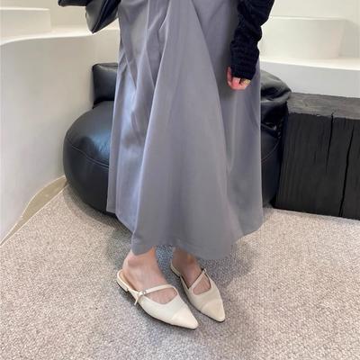 Мода женские тапочки модные мюли летняя обувь женские мокасины