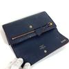 Louis Vuitton M62127 MonogramEmpreinte Portefeuille Ponneuf Long Wallet Navy/Red