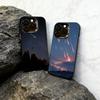 Чехол для телефона «Метеоры в ночном небе» для iPhone 17,16,15,14,13,12,11 Plus,Pro Max,XS,Разноцветный Серебристый Чехол для телефона Funda Cover