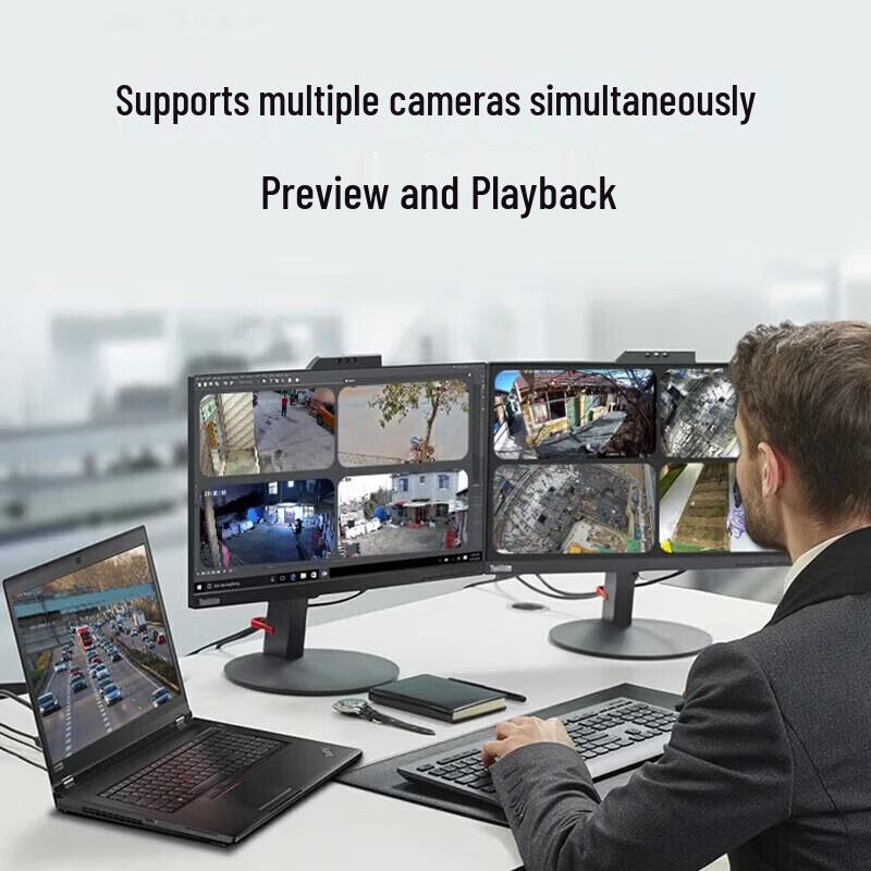Hikvision K16H-LT 6Мп PoE Двойная подсветка Полноцветная камера видеонаблюдения Штепсель CN (адаптер в комплекте)