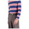 MLB GUCCI Gucci GG Supreme decorated with Gucci engraved rectangular buckle canvas belt men's black width 3.5cm 722370-KGD0N-1000