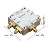 0.1-6GHz SP4T Switch 1 To 4 RF Single Pole RF Switch All Four Microwave Electronic Switches Control Microwave Signal Channel