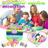 Painting Ball Children Electric DIY 1ml Education Toy Decorative Painting Set