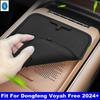 Для Dongfeng Voyah Free 2024 Беспроводная зарядка телефона Декор Силиконовый Нескользящий Коврик Аксессуары для интерьера автомобиля Силикагель