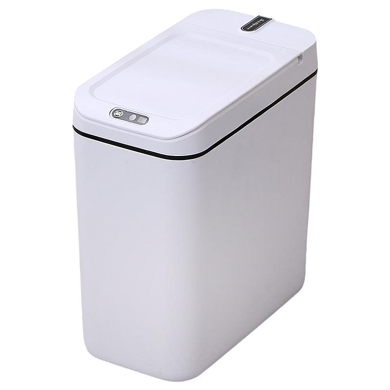 Large Capacity Smart Induction Trash Can for Kitchen and Bathroom