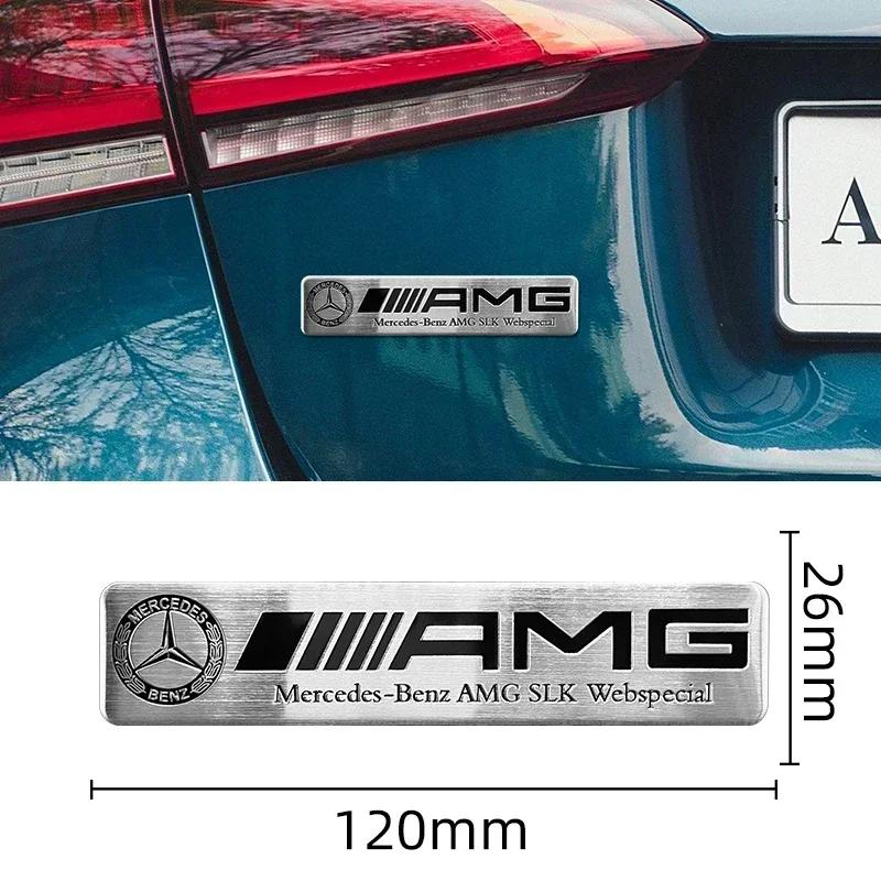 Автомобильная наклейка 3D металлическая эмблема Стайлинг автомобиля Наклейки Декаль Аксессуары Для Mercedes Benz W204 W205 W212 W213 W221 W177 W246 GLA GLC C