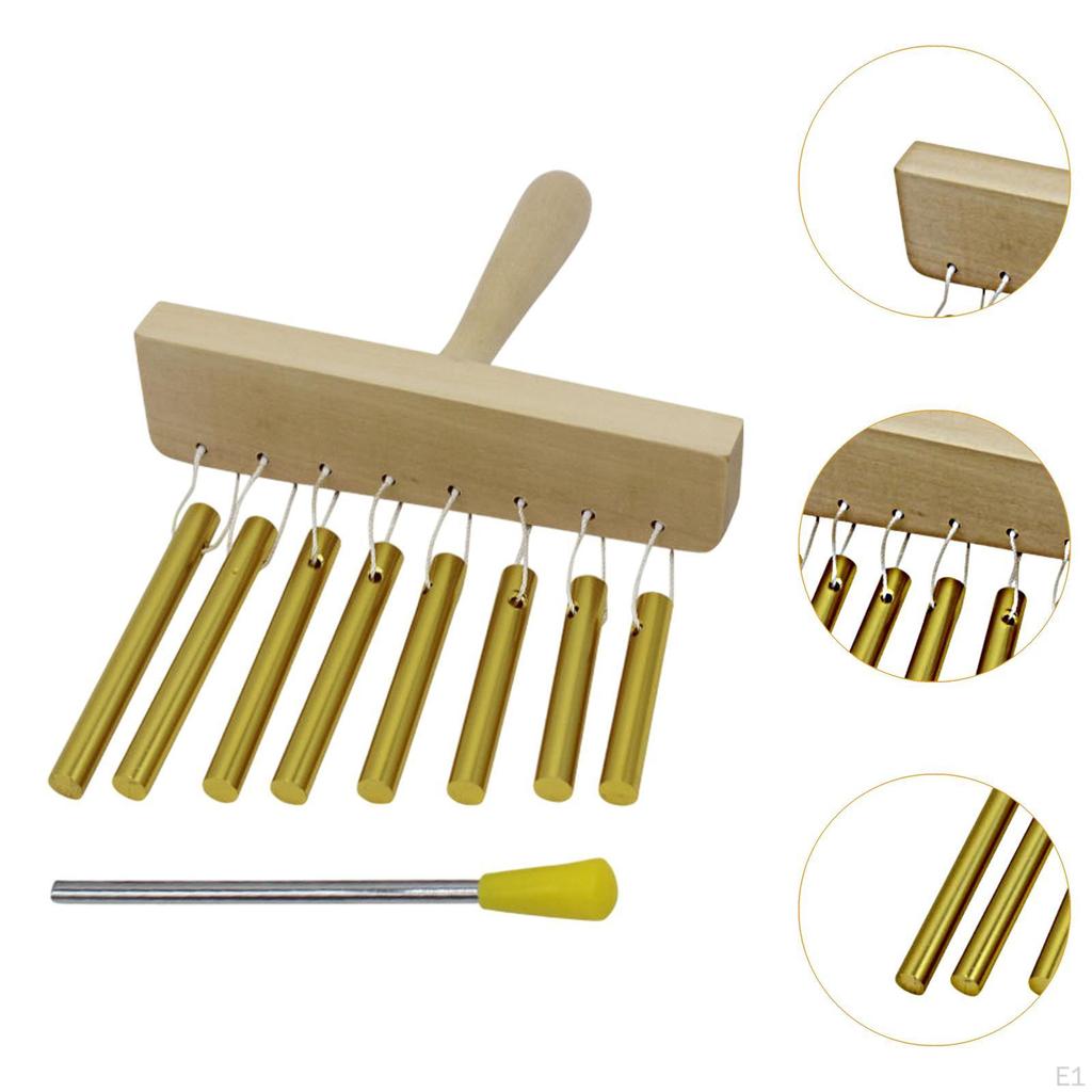 Desktop Wind Chime for Office and Home Use Musical Teaching Tool Kids