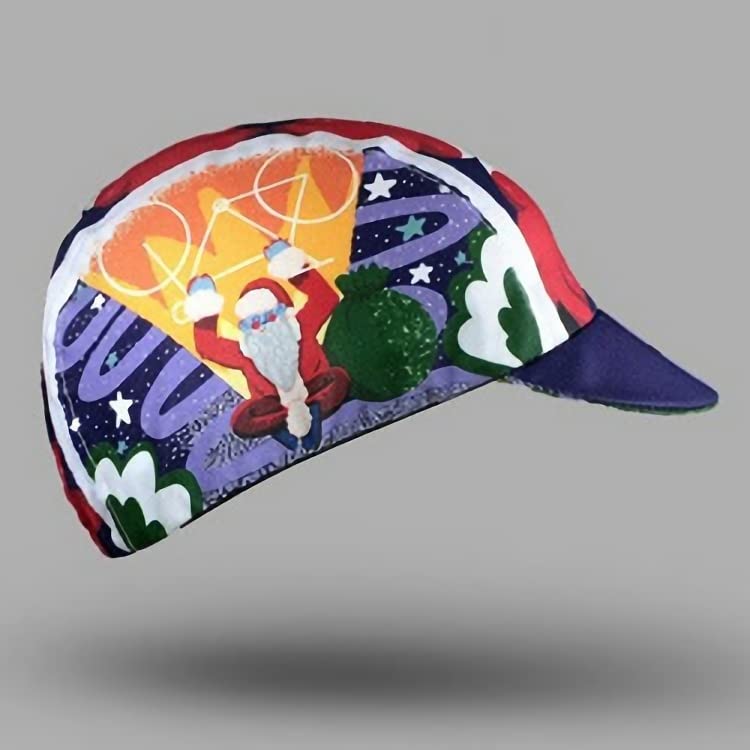 Кепка-бейсболка SANTA ON WHEELS среднего размера