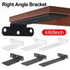 DIY Wall Mounted Shelf Support Right Angle Bracket Desk Shelf Furniture Holder Holder Hardware