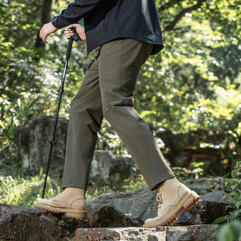 Xiaofu Men's Three-Proof Casual Straight-Leg Trousers