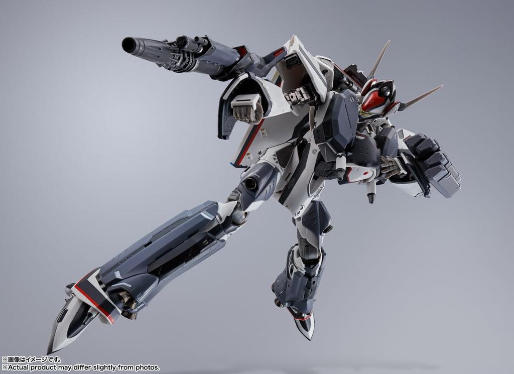 TAMASHII NATIONS DX Chogokin Macross F VF-171EX Armored Nightmare Plus EX (Saotome Alto's Custom) Revival Ver. Approximately 300mm PVC & ABS