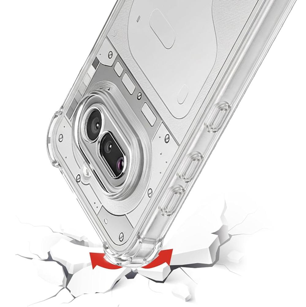 Nothing Phone Case (4a), Dropproof, Transparent