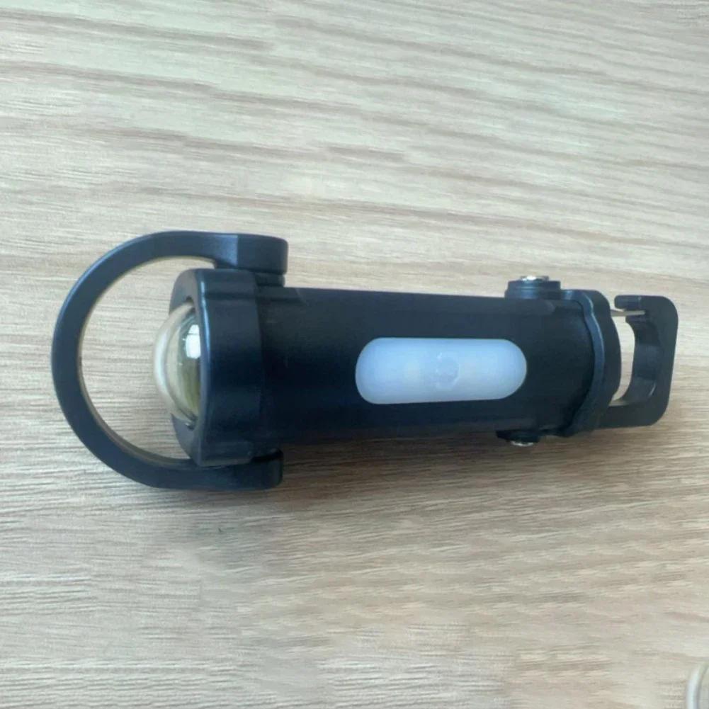 2 шт. Брелок-фонарик 88*35 мм Type-C USB Суперяркий Мини-брелок-фонарик: Водонепроницаемый, Компактный и Заряжается от USB