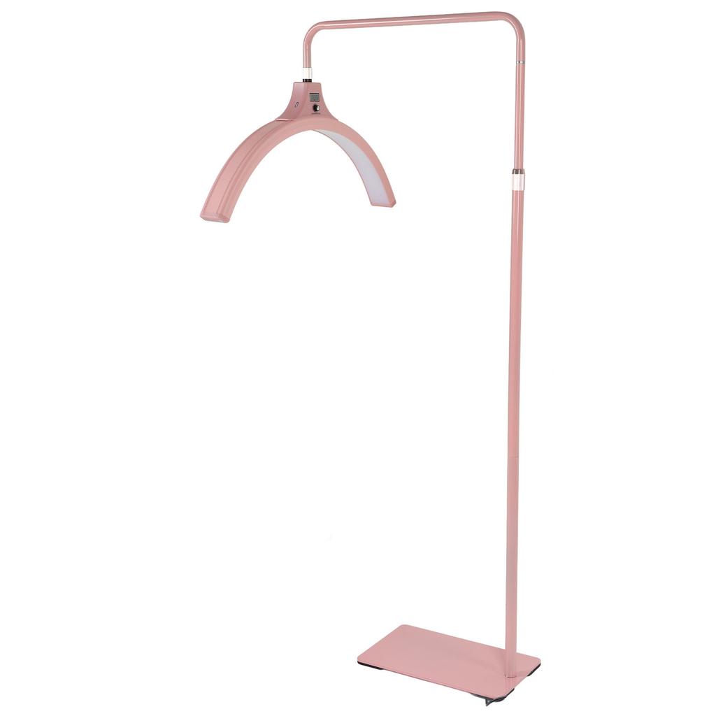 Beauty Salon Light 26 Inch Half Moon LED Floor Lamp Eye Protection U Shaped Fill Light 110‑240V