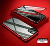 Double Sided Glass 360 Magnetic Adsorption Metal Case For iPhone 14 13 12 11 Pro Mini XS Max XR  For iPhone 7 8 14 Plus Cover