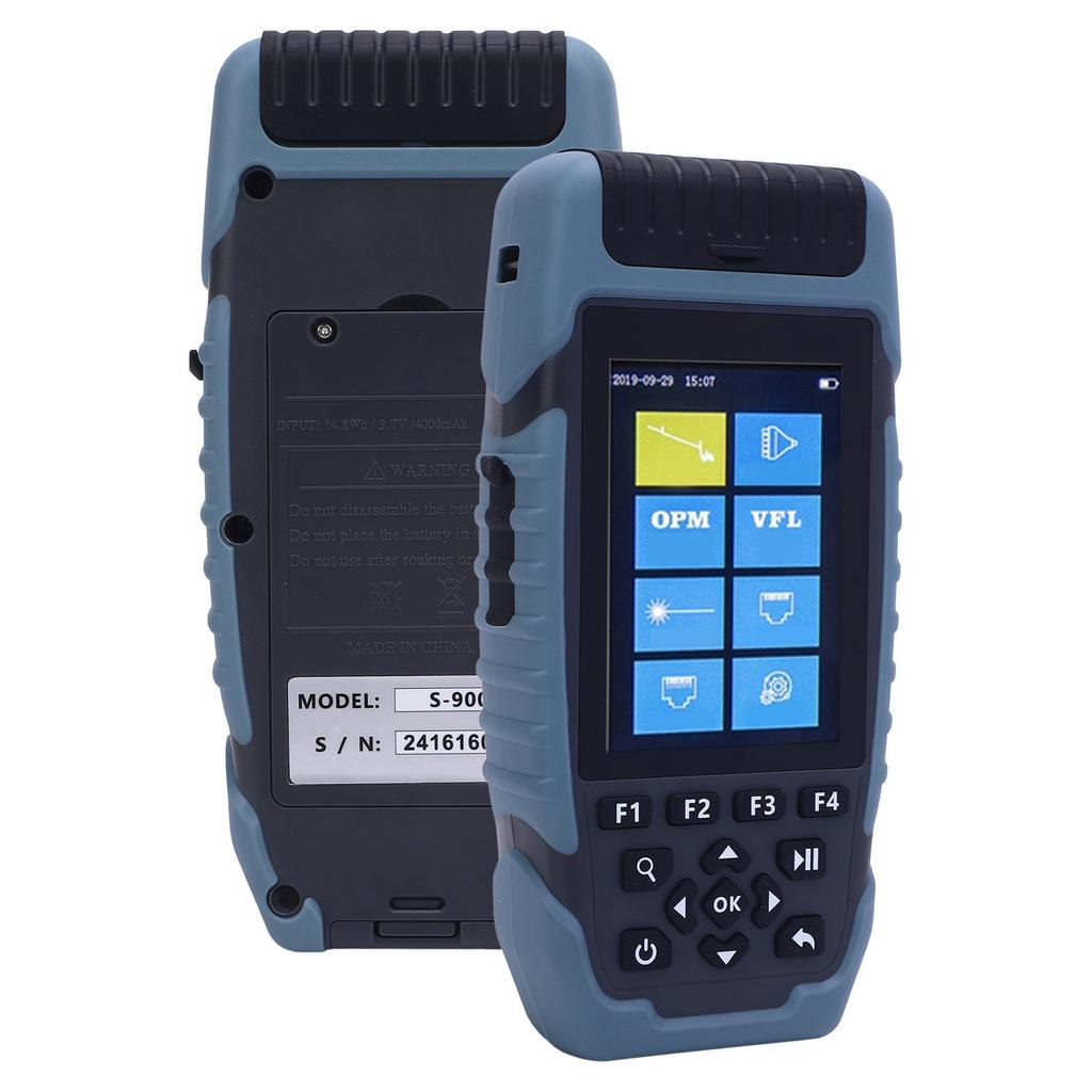 OTDR Тестер оптического волокна 3,5-дюймовый цветной ЖК-дисплей с сенсорным экраном 1310 нм OPM OLS Тест RJ45 OTDR Тестер Оптическая временная область