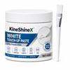 40G White Furniture Touch-Up Paste With Brush Instants Fix For Scratches-Dent Fast Drying And Non-Shrinking Home Diy Restoration