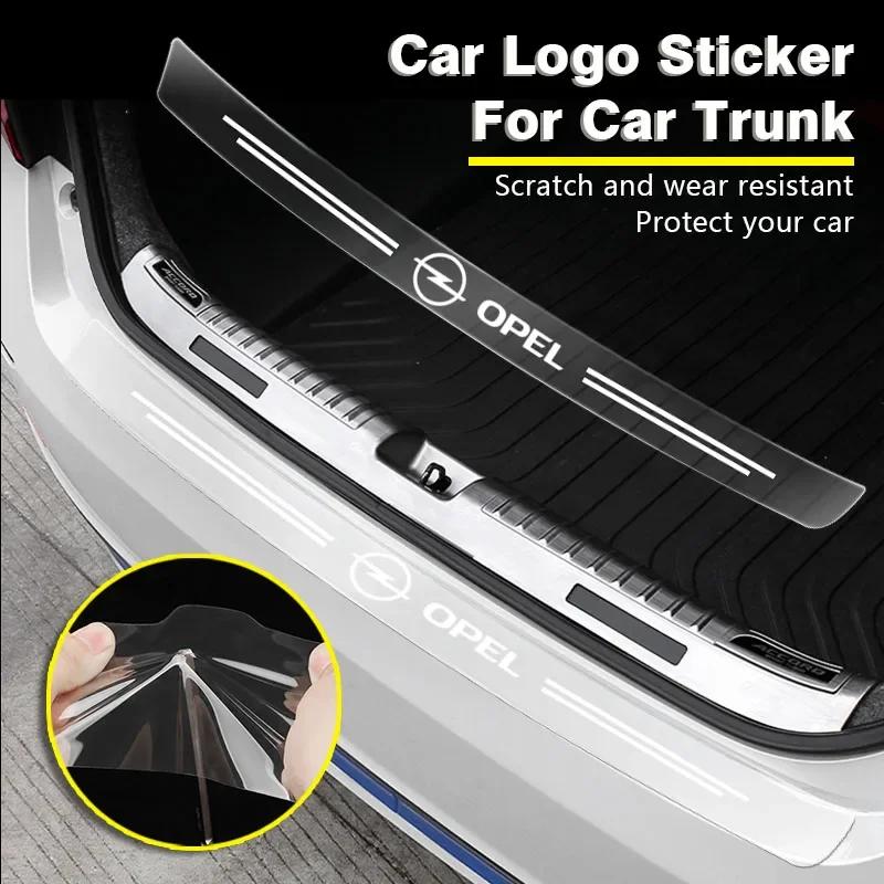 New Car trunk transparent protective sticker For Opel Astra j Insignia Astra Corsa Zafira b Mokka Vivaro Meriva Car Accessories FN6