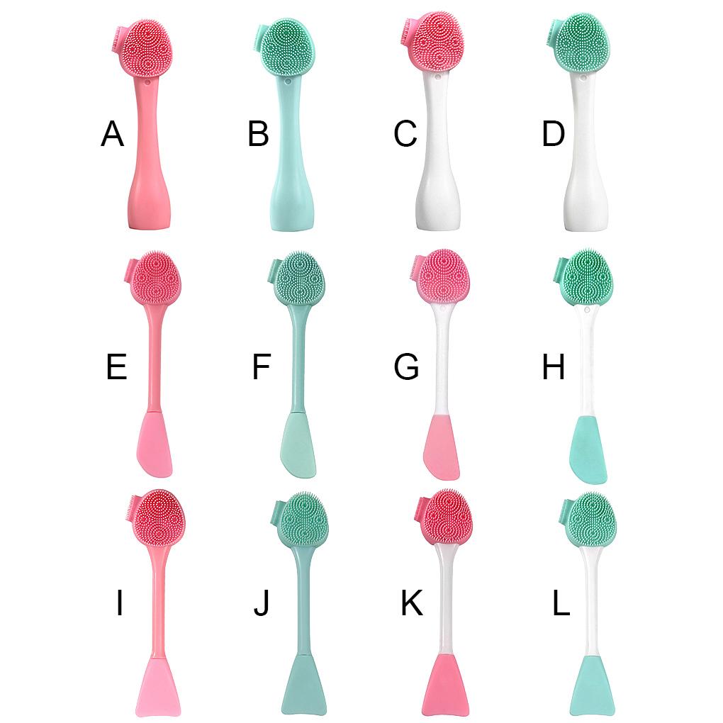 Щетка для очищения лица Силиконовая массажная щетка для лица Отшелушивающее очищающее средство для лица