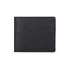 Кошелек 3 в 1 с тисненым принтом и съемным держателем для карт Мужские кошельки Черный 75371-BLK