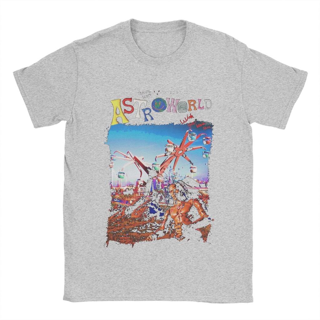 Мужская Женская Футболка с Графическим Принтом Альбома Рэпера Трэвиса Скотта, Наряд для Отдыха, 100% Хлопок, Футболки, Одежда, Уникальная