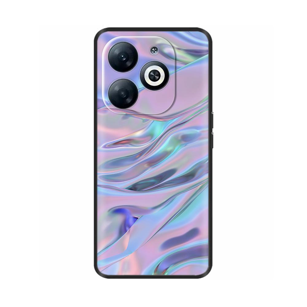 For Infinix Smart 8 Case Cover Funda Black Soft Silicone TPU Protective Phone Case For infinix Smart 8 Smart8 X6525 Bumper Coque