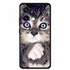 Чехол для Oppo Reno15 5G 6.59" Милый Кот Черный Край Мягкий Силикон Волк Задняя Крышка Телефона Для Oppo Reno 15c 5G Защитный Лев Funda