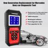 KONNWEI KW460 Замена автомобильного тестера для Mercedes-Benz OBD II + EOBD сканер диагностический прибор