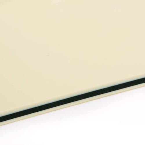 Musiclily LP-Type Back Plate/Control Cavity Set for USA Gibson Les Paul Electric Guitars, 1 Piece, Cream