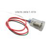 12pcs Transparent E10 Screw Mount Bulbs Holder Aluminum LED Light Lamp Socket  Electrician
