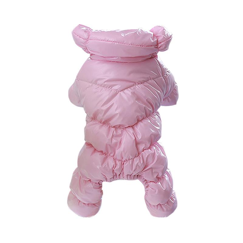 Зимняя теплая одежда для собак для маленьких собак, непромокаемый утолщенный комбинезон для собак, пуховик для собак, одежда для чихуахуа йорков