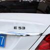 3D ABS Car Tail Rear Trunk Letters Emblem Badge Sticker For Mercedes Benz E Class E200 E220 E250 E300 E350 E220d E350e W212 W213 AU1