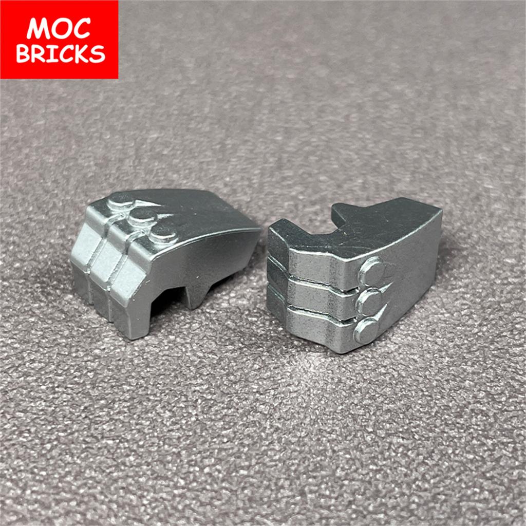 4 пары/лот Кубики MOC Часть тела Рука Кулак Гориллы Боксерская перчатка 11092 Оружие Строительные блоки Куклы DIY Игрушки Для Детей Подарки