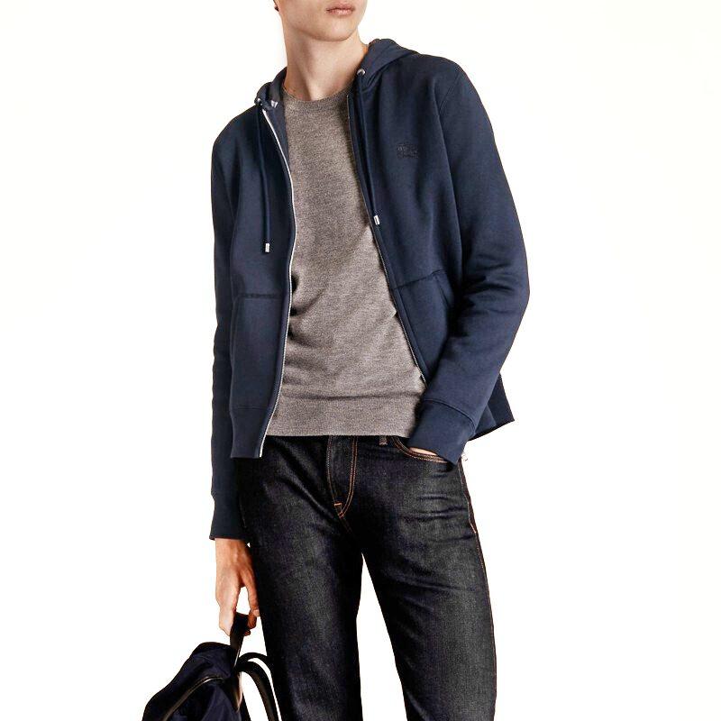 Burberry Свитшот мужской FW20 Темно-синий 40249171