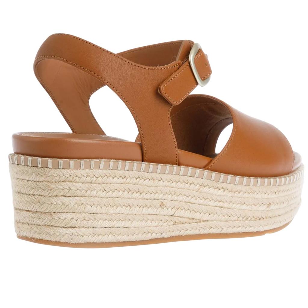 FitFlop Womens/Ladies Eloise Leather Backstrap Wedge Espadrilles